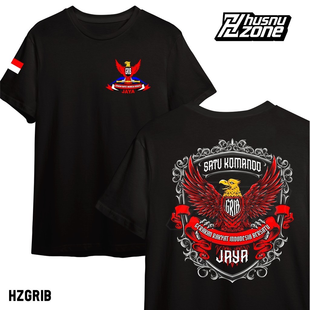 Kaos Ormas GRIB Jaya Gerakan Rakyat Indonesia Bersatu Garuda Team Herkules