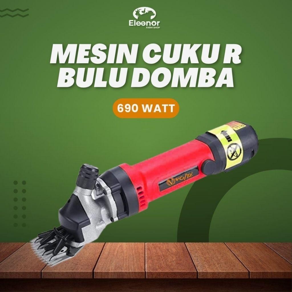 Alat Cukur Bulu Domba Kambing Sapi Electric Shear Clipper 690W Farm