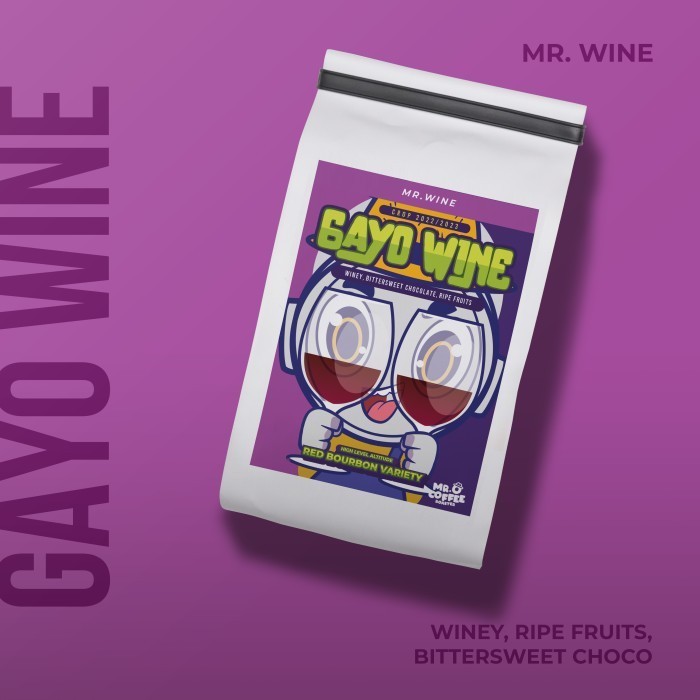 

Kopi Arabika Gayo Wine 500Gr Biji Kopi Aceh Gayo Wine Specialty