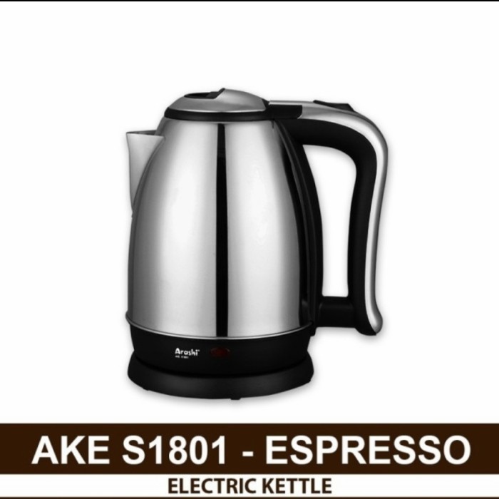 Ready oke] Ketel Listrik ARASHI 1.8 Liter Ceret Listrik Teko Listrik Kettle