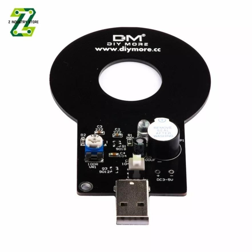 DFG DIY KIT USB Metal Detector Detektor Logam Sensor Deteksi Besi Emas TERLARIS