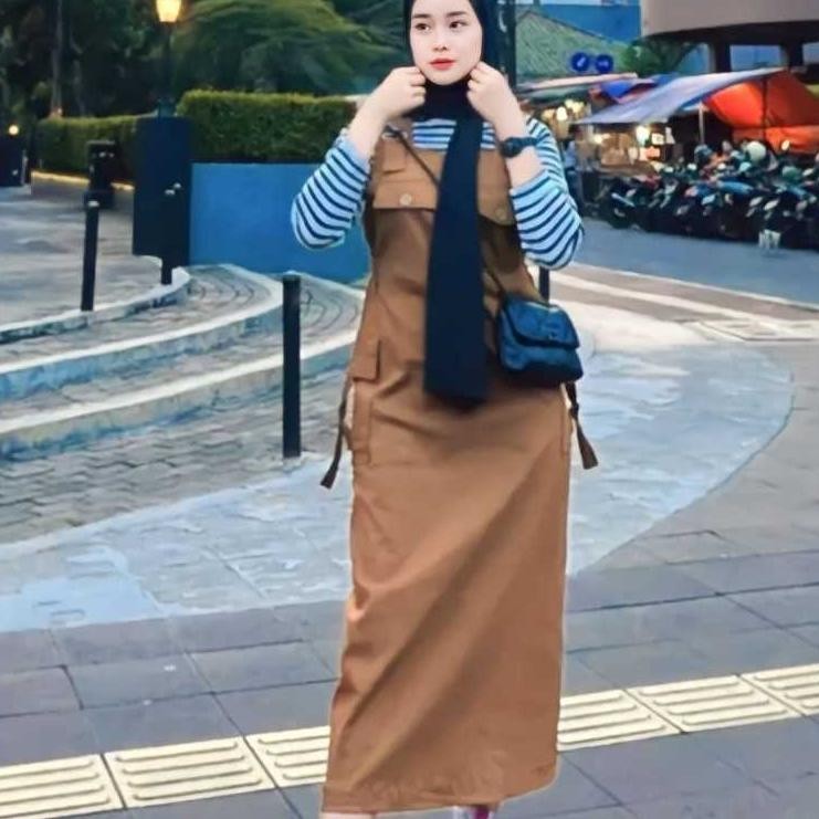 Terlaris Brx~Overall Cargo//Baju Kodok Wanita //Jumpsuit Cargo Wanita Terbaru Promo