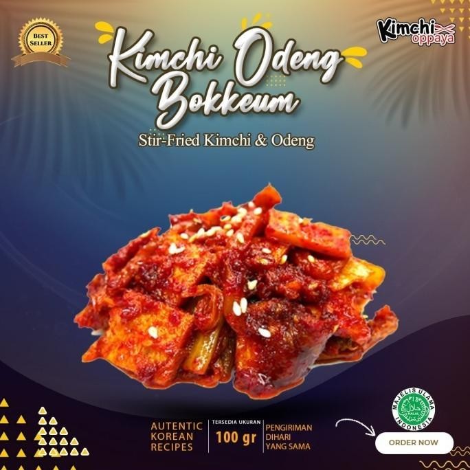 

Banchan - Kimchi Odeng Bokkeum/ /Kimchi & Odeng 250Gr