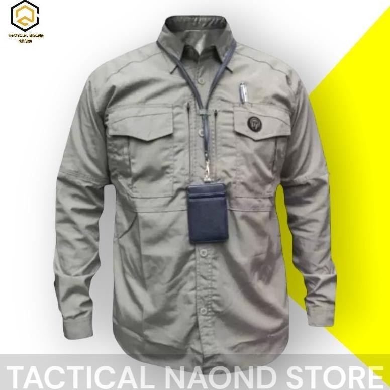 Baju Kemeja Tactical Pria Lapangan Outdoor M Tac Baju Kerja Proyek Wtac W Tac
