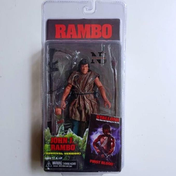 [GUN] NECA RAMBO JOHN J. RAMBO STALLONE SURVIVAL VERSION FIRST BLOOD