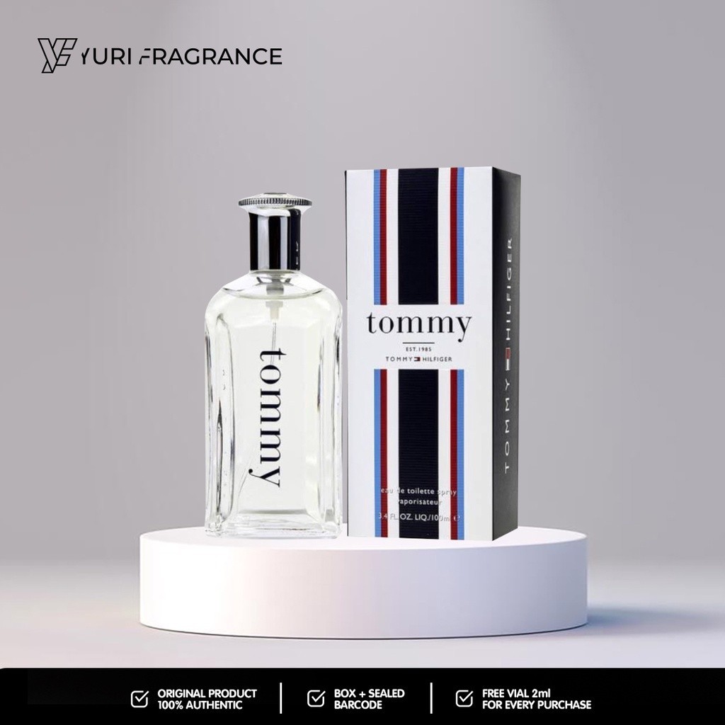 Tommy Hilfiger Tommy EDT 100ml Original Box Segel Lengkap