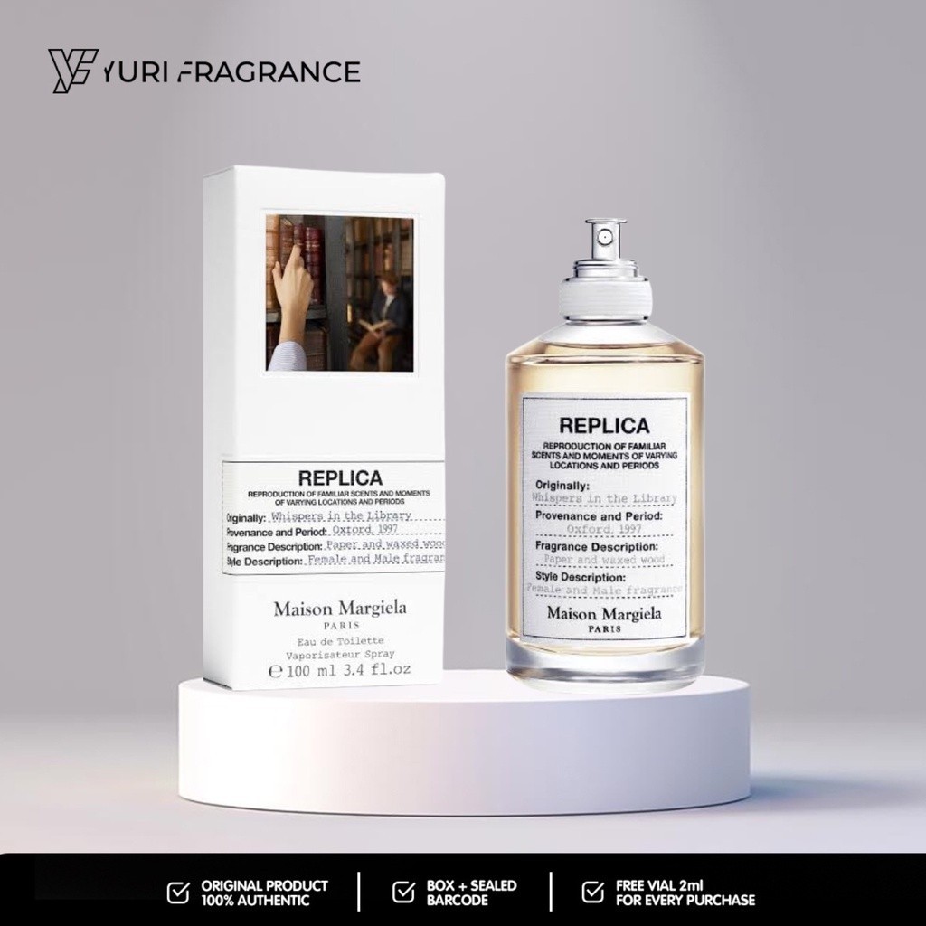 REPLICA Whispers In The Library EDT 100ml (Original Box+Sealed+Barcode