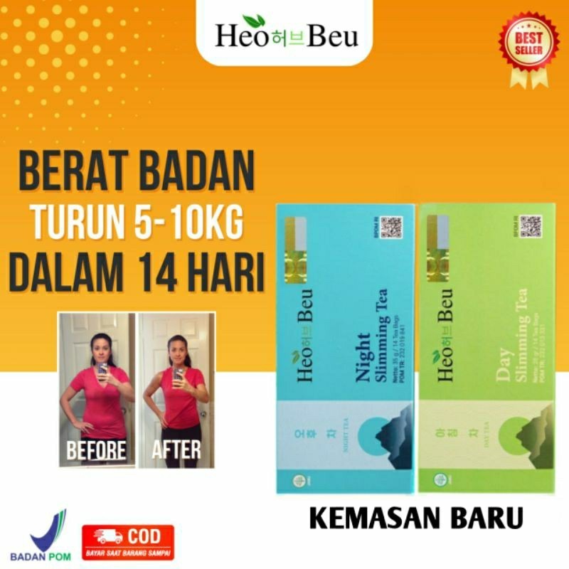 

Heobeu Original Bpom Teh Herbal Pelangsing Korean Bahan Alami Ampuh Menurunkan Berat Badan Dengan