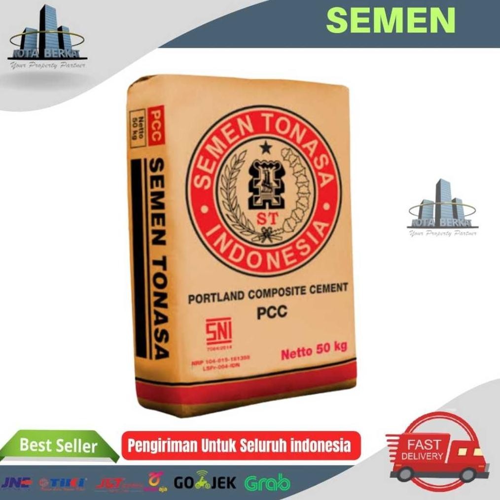 Stok Banyak SEMEN TONASA 50KG ||