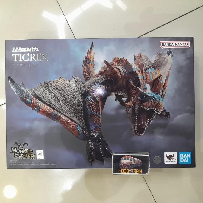 S.H.MONSTERARTS SHM MONSTER HUNTER TIGREX FIGURE