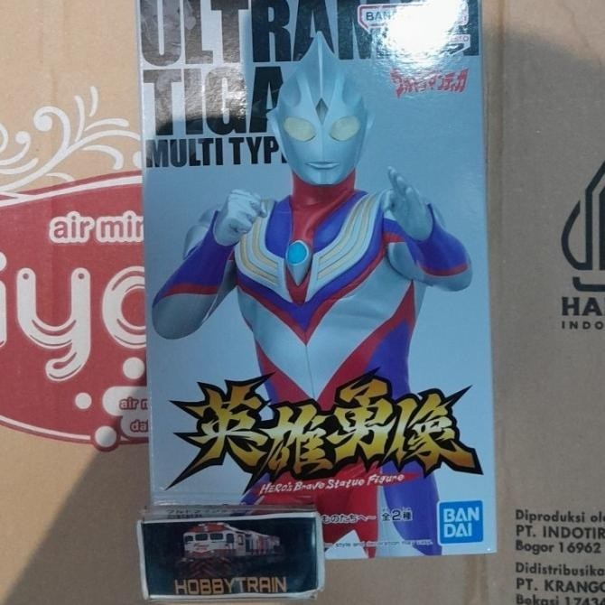 BANPRESTO HERO BRAVE STATUE ULTRAMAN TIGA MULTI TYPE 2 FIGURE