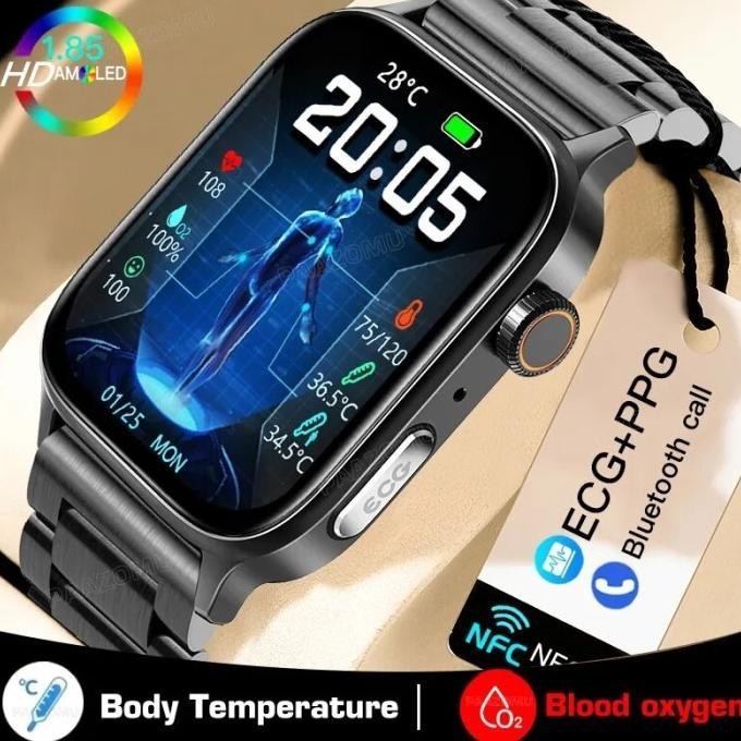 Aolon GT22 Medical Smartwatch | Blood Sugar | ECG Electrocardiogram