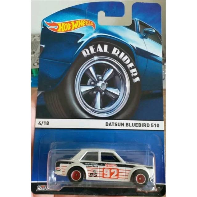 Hot Wheels Real Riders Datsun Bluebird 510