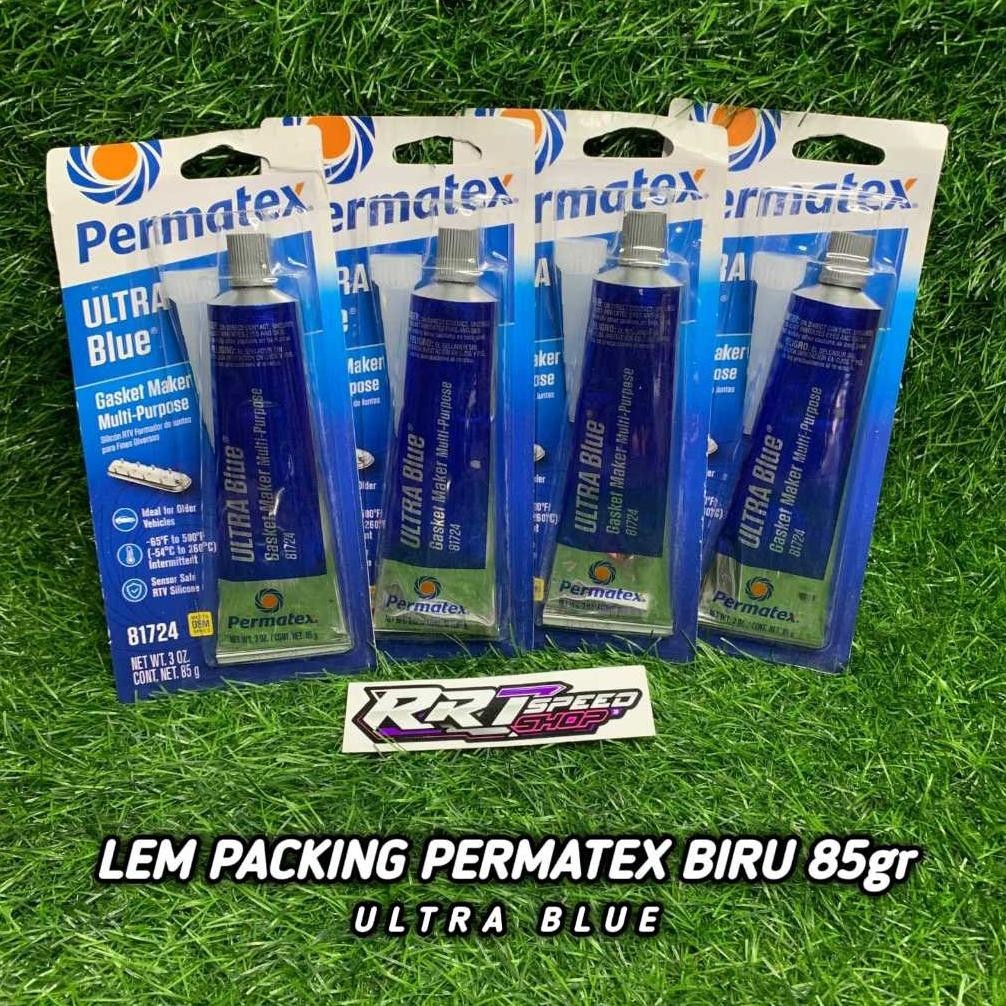 

TERMURAH Lem PACKING biru permatex 85gr BLUE ULTRA RTV TERBAIK an-139
