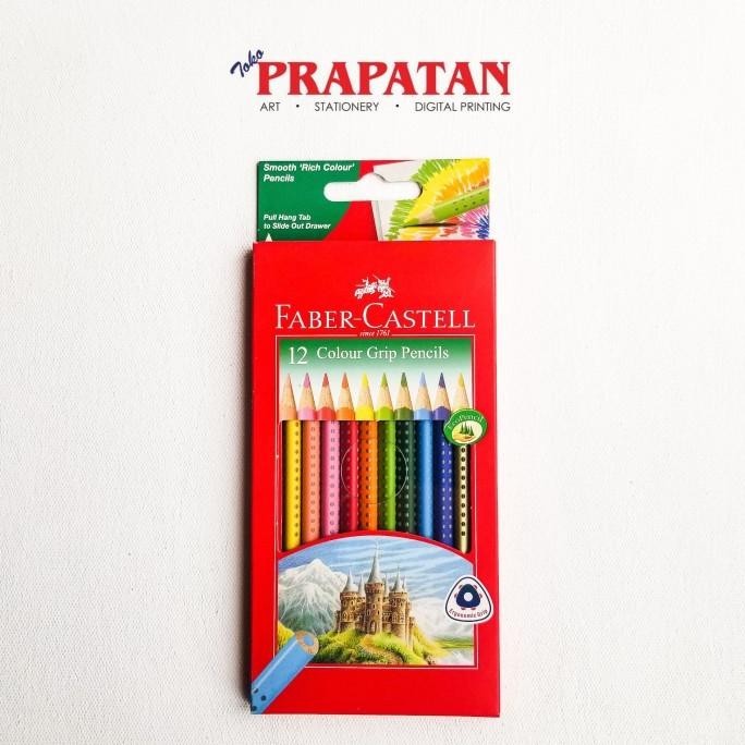 

Faber Castell Classic Color Grip Pencils 12 Warna 116252/ Pensil Warna