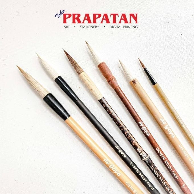 

De Goya Chinese Brush Calligraphy | Kuas Lukis Kaligrafi