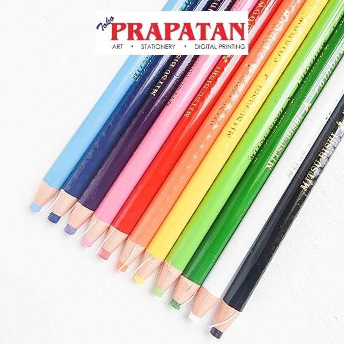 

Pensil Kaca Mitsubishi Rainbow 7610 | Dermatograph Pencil