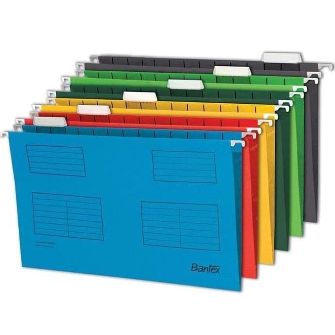 

masih promoo hanging map bantex 3470 folio / map gantung folio / suspension file ( warna campur )