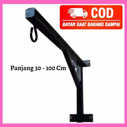 Gantungan Samsak - Ayunan Bayi - Gantungan Samsak Besi Tinju Bracket - Panjang 30cm Sampai 100cm