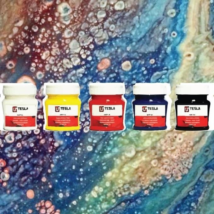 

Tesla Paints 125Ml - 5 Warna Primer - Cat Akrilik - Acrylic Paint Fany Mall