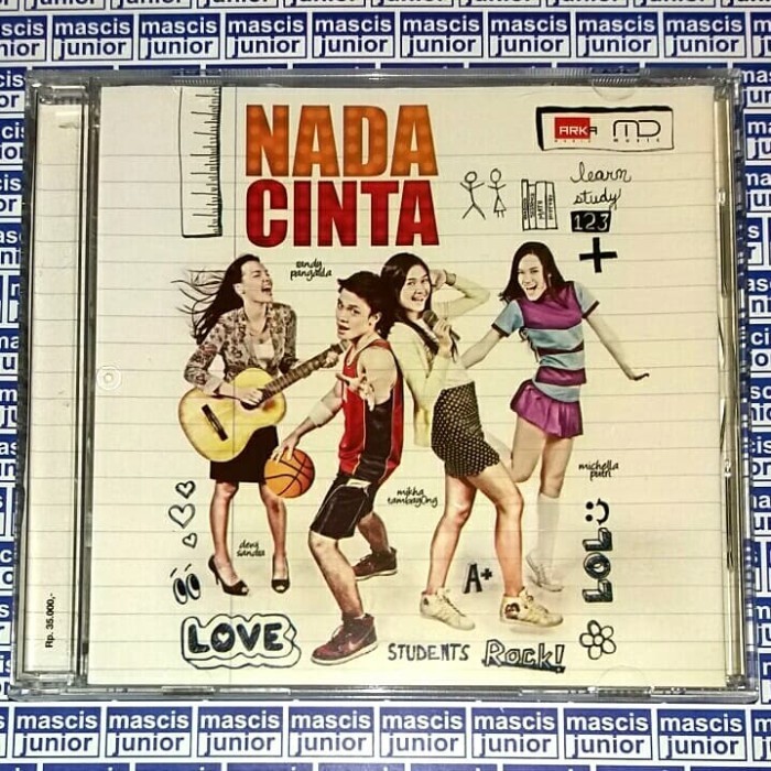 CD OST Nada Cinta ft. Dewi Sandra Repvblik Five Minutes Ada Band