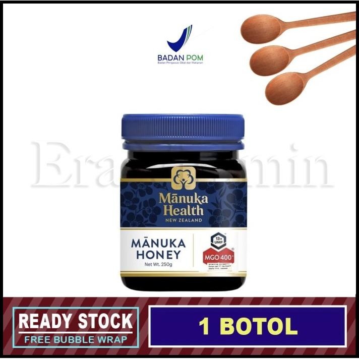 

Manuka Health Mgo 400+ (250G) - Madu Manuka Honey Umf 13+