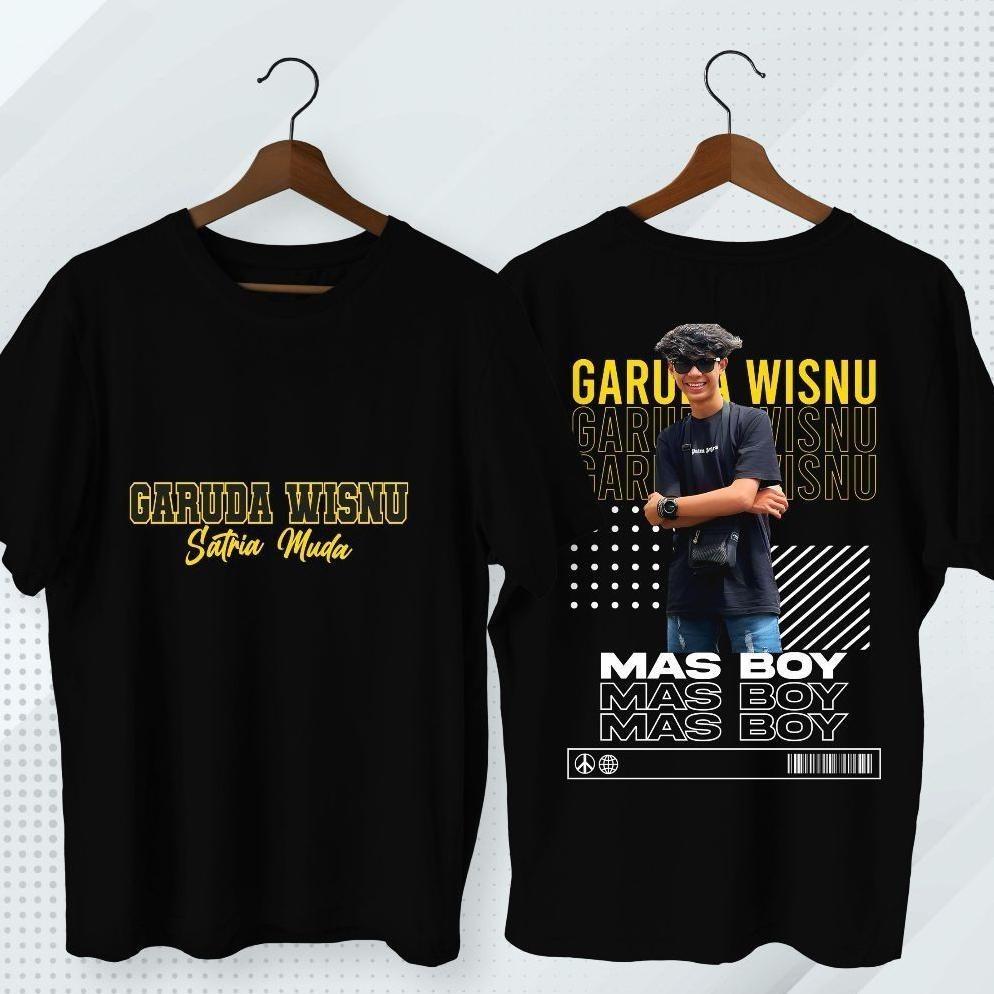 Promo Baju Kaos Fans Mas Boy Gwsm Garuda Wisnu Satria Muda Pria Aesthetic Pakaian T-Shirt