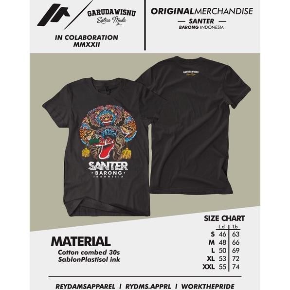 Promo Kaos Santer Garuda Wisnu Satria Muda