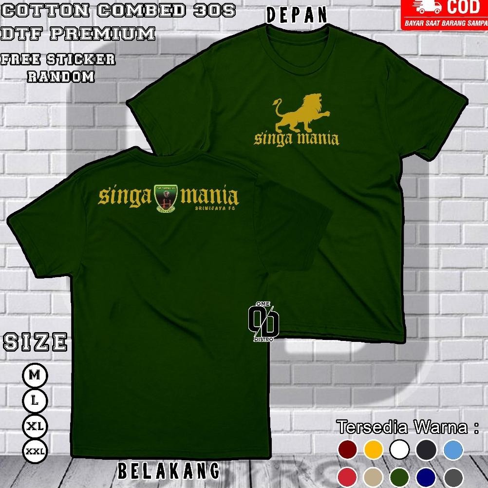 Promo Baju Kaos Distro Singa Mania Sriwijaya Fc