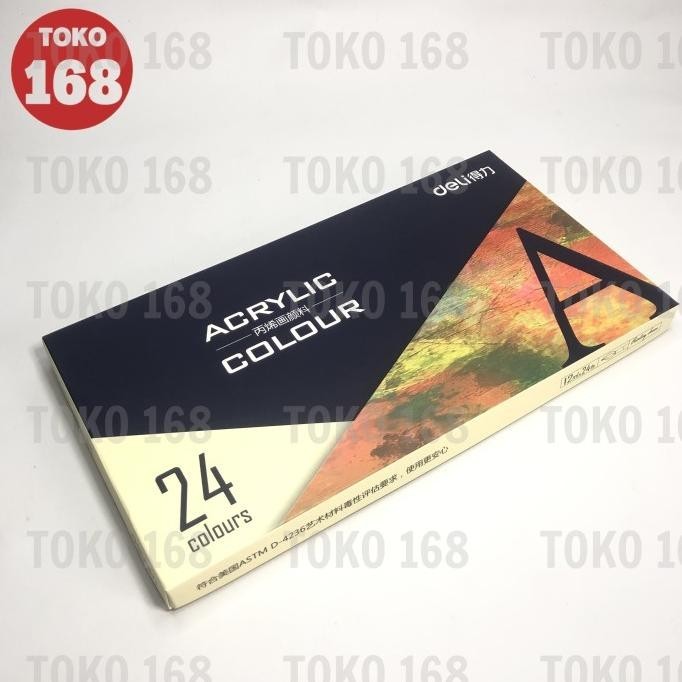 

Deli Cat Akrilik/Acrylic Paint 12Ml 73858 (Set) Fany Mall