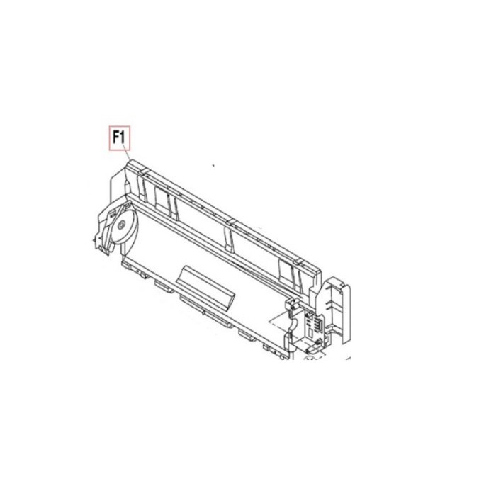 ] BOTTOM FRAME/BODY BELAKANG AC DAIKIN FTM25JV14