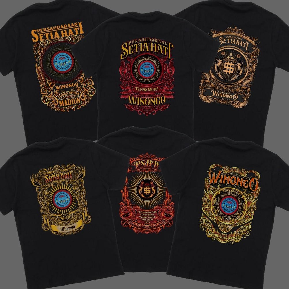 Promo Baju Kaos Pshw Winongo Distro Premium