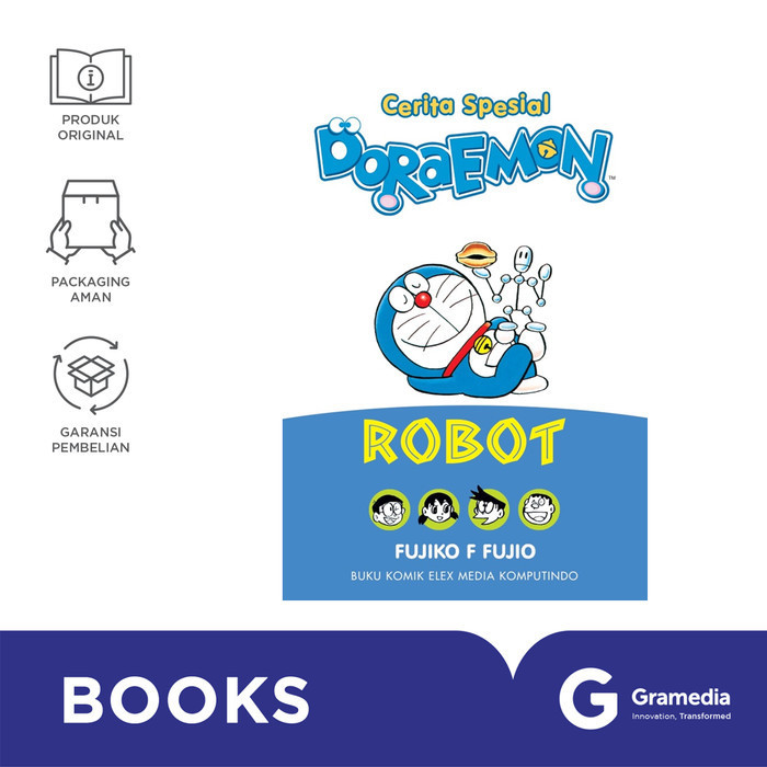 Gramedia Komik Cerita Spesial Doraemon: Robot (2024)