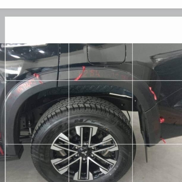 Over Fender Pajero 2021 Import Plastik/Over Fender Pajero Sport 2021