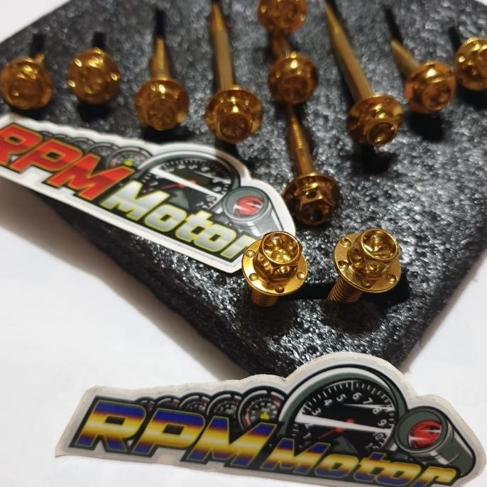 Baut Probolt Flower Baut Cvt Vario 125 150 Pcx Baut Probolt Gold Cvt