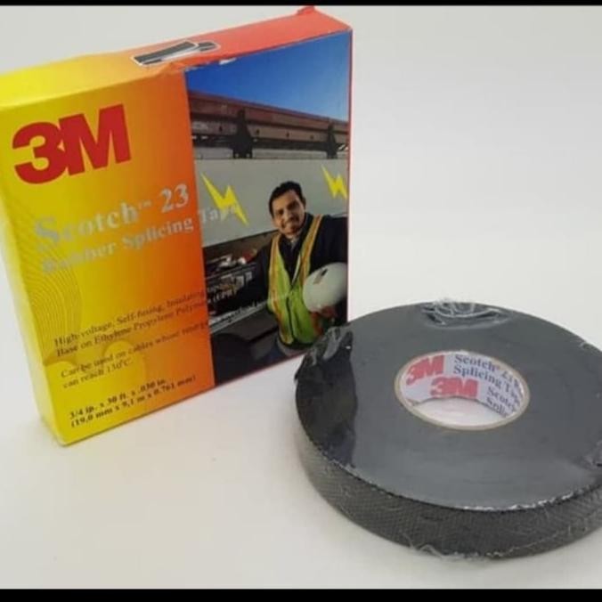 

Scotch 23 3M Rubber Splicing Tape Double Tape Perekat Pambud.Outlts