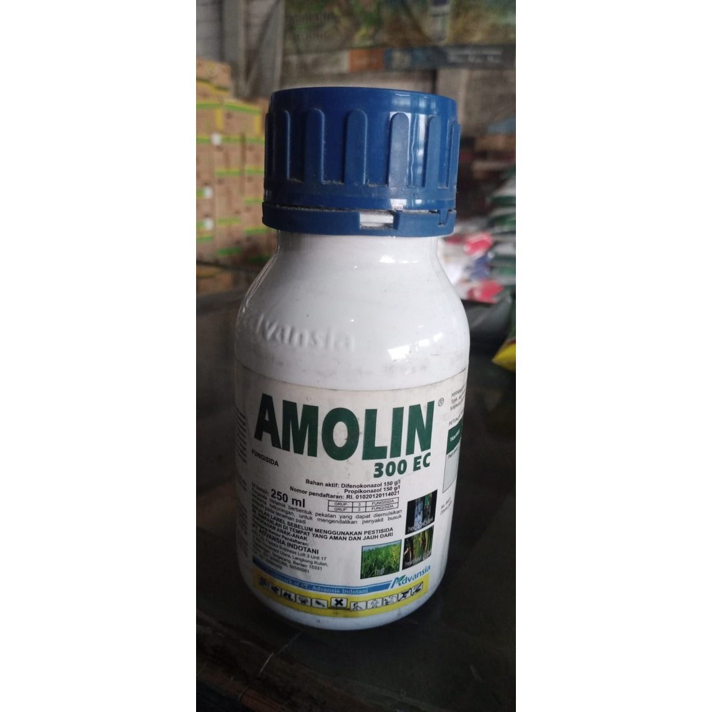 obat pertanian fungisida AMOLIN 300EC 250ml