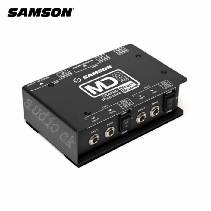 

SAMSON MD2 PRO STEREO PASSIVE DIRECT ORIGINAL