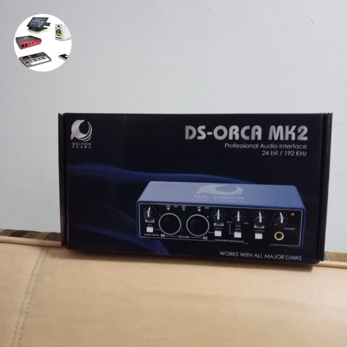 

SOUND DS-ORCA MK2 PROFESSIONAL AUDIO INTERFACE USB TION