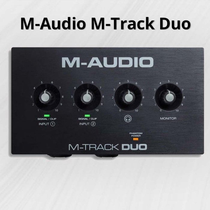 

M-Audio Interface M-Track Duo Soundd Recording Original