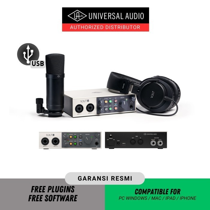 

Universal Audio Volt 2 Studio Pack
