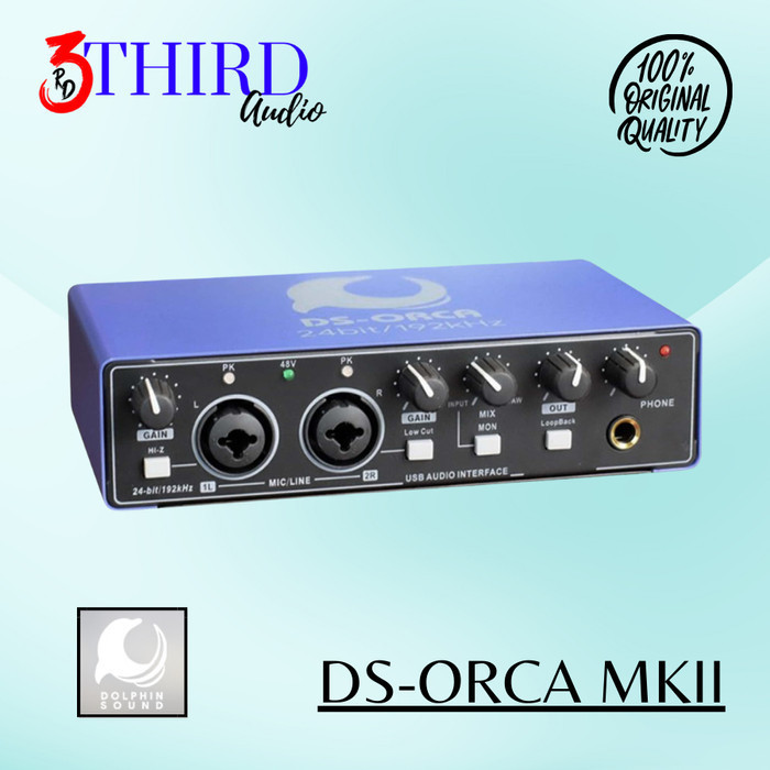 

Sound DS ORCA MK2 2- Audio Interface 24bit/192Kzh