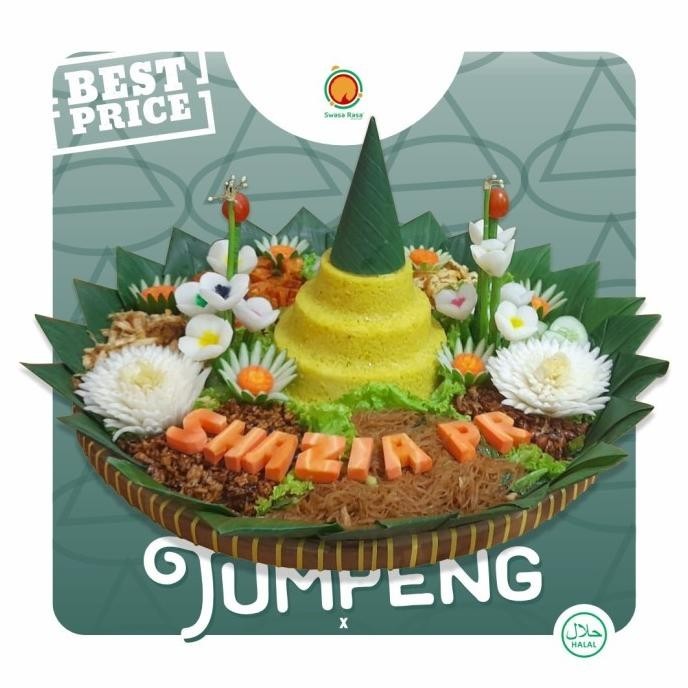 

Tumpeng Nasi Kuning 10 Orang (40Cm) Revi Staroutlet