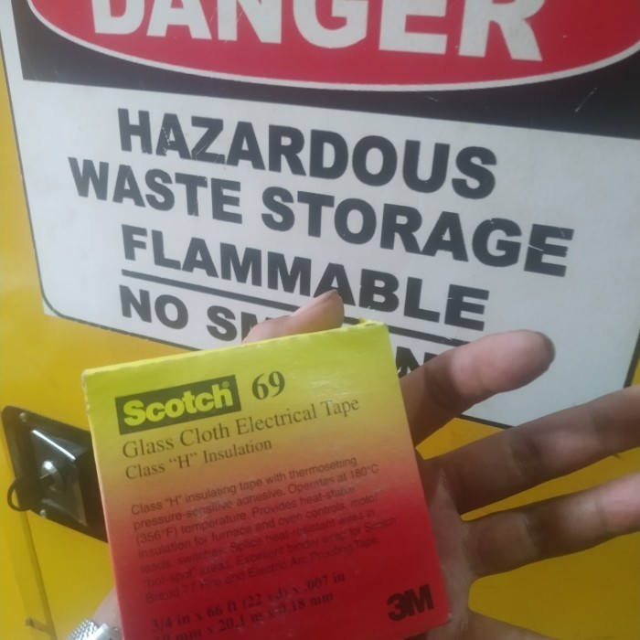 

&<&<&<&] Scotch 69 Glass Cloth Electrical tape 3/4" x 60 ft