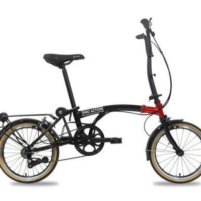Sepeda Lipat Folding Bike 16 Pro Action Parrot 5 Speed