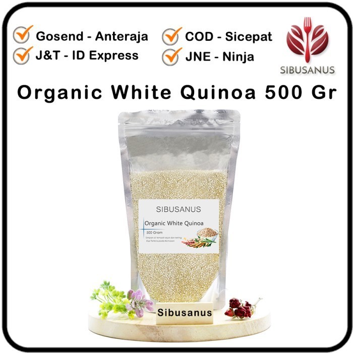 

Terlaris Organic White Quinoa 500 GR Import - Organik White Quinoa 500 Gram SALE