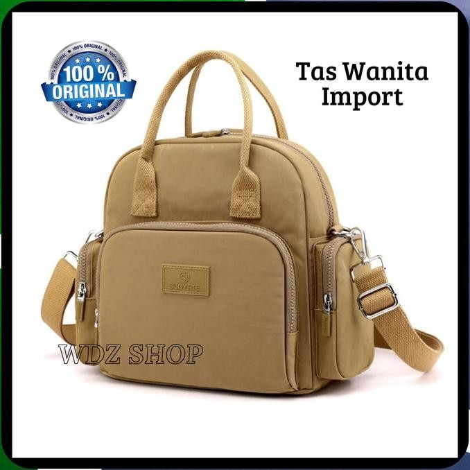 Tas wanita 3in1 selempang ransel jinjing original suoyate bag - S283