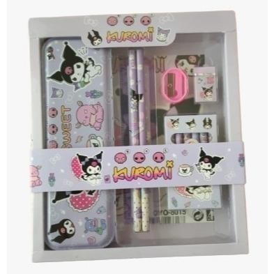 

jk-54 Pensil Set Anak Perlengkapan Sekolah Anak Set Alat Tulis Set Kotak Pensil dan Pensil Satu Set Premium