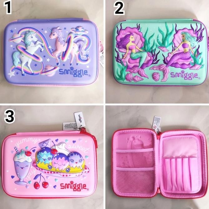 

Hardtop Kotak Tempat Pensil Smiggle Pencil Case Original