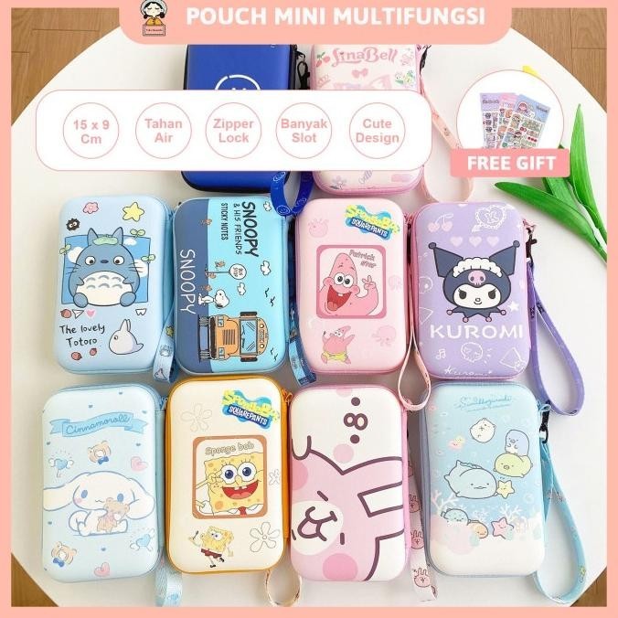 

Tempat Pensil Hardcase Cute Pouch Kabel Kosmetik Makeup Kecil Kartun